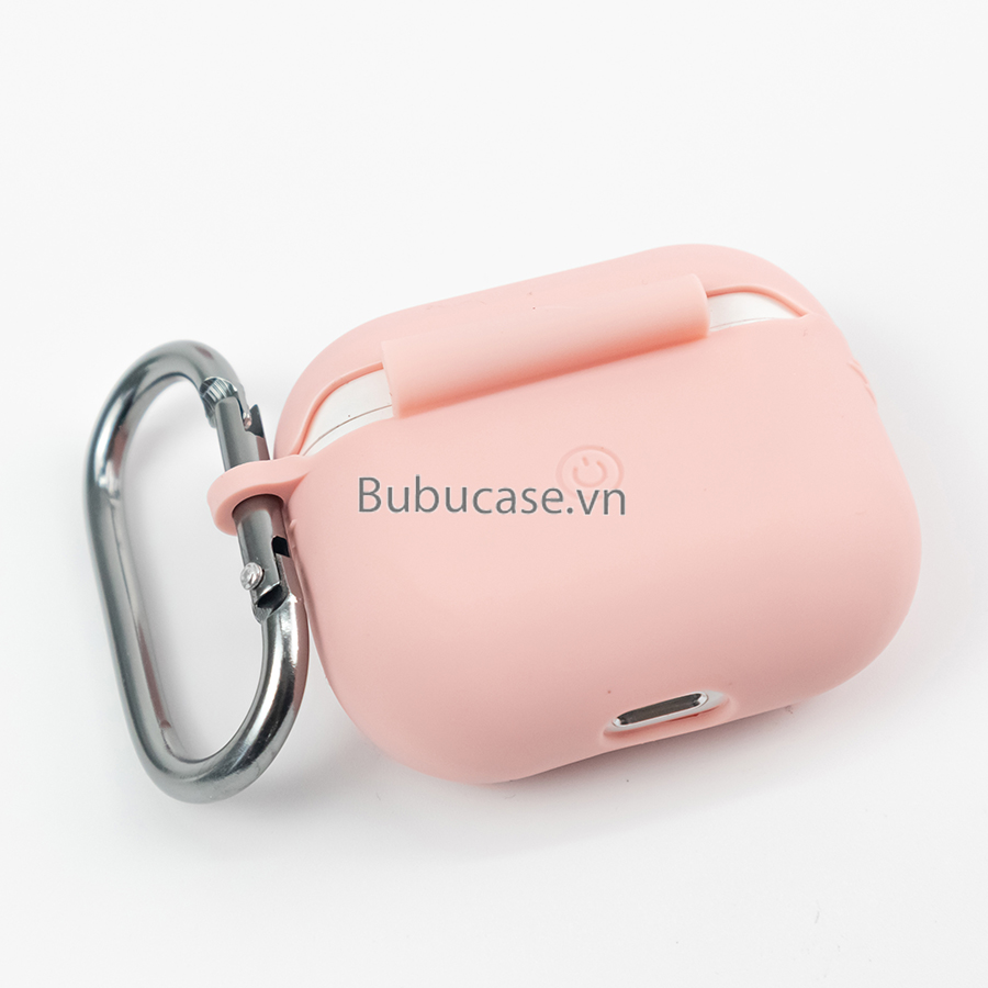 Ốp Bảo Vệ Dành Cho Apple Airpod 1/2/3 - Màu Pastel Kèm Móc Khóa - Chất Liệu Silicone Chống Bẩn, Chống Thấm | Full Box