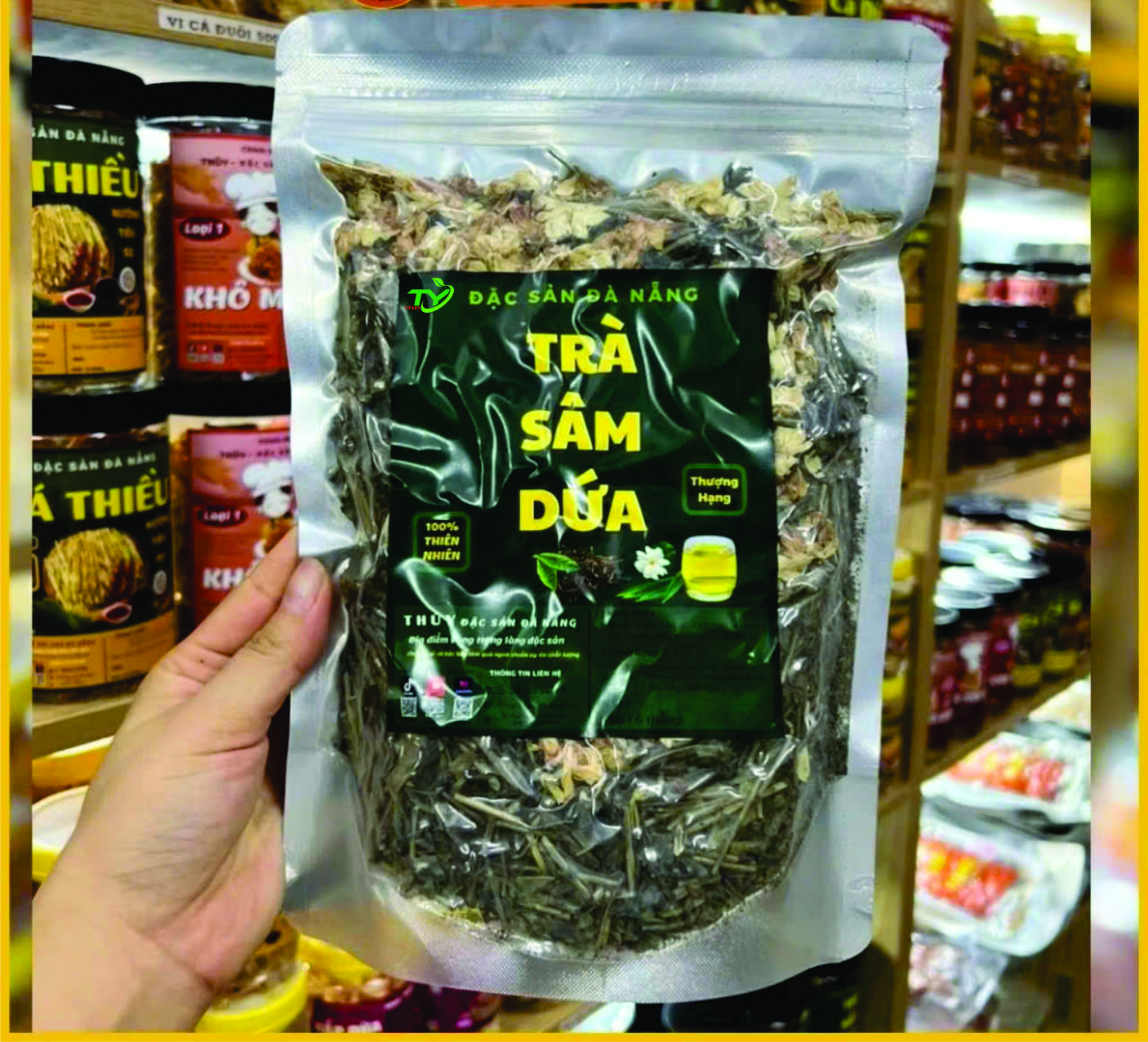 Trà sâm dứa hoa lài cao cấp đặc sản đà nẵng chính gốc