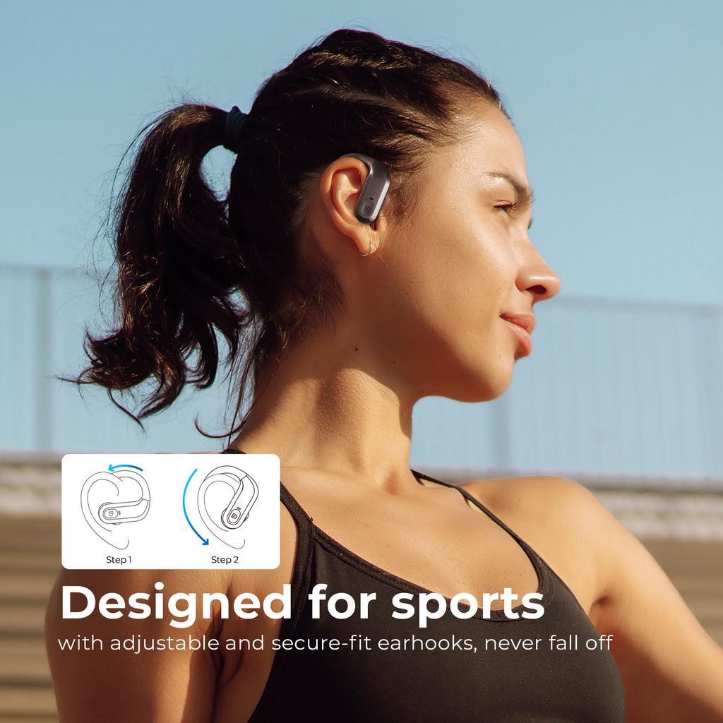 Tai nghe thể thao không dây Soundpeats S5 bluetooth 5.0 điều khiển cảm ứng chống thấm nước IPX7 12mm