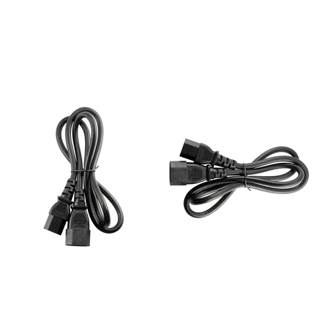 IEC C13 To C14 Power Extension Cable Power Cord For UPS Desktop PC Computer