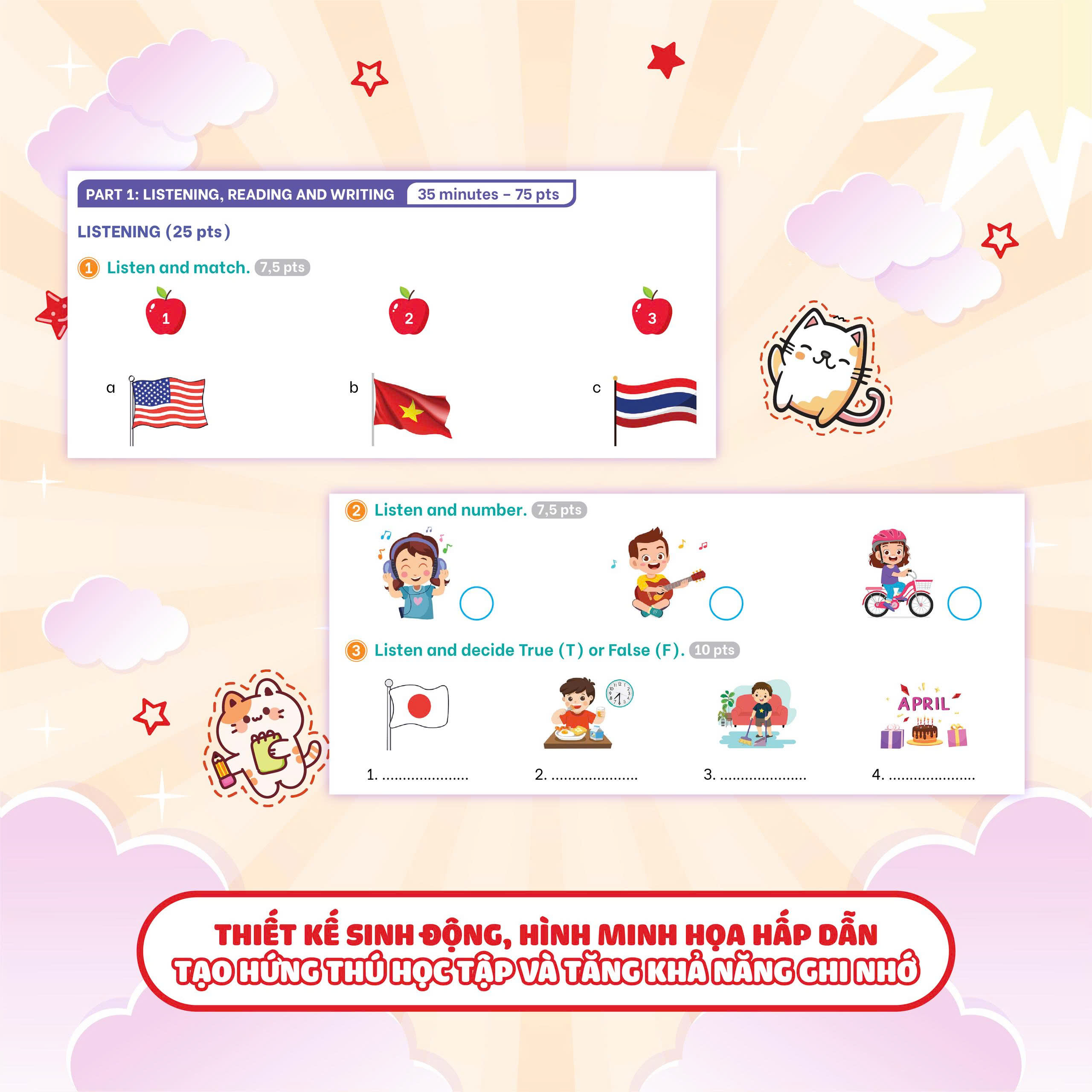 Bộ Đề Kiểm Tra Định Kỳ Tiếng Anh Lớp 4