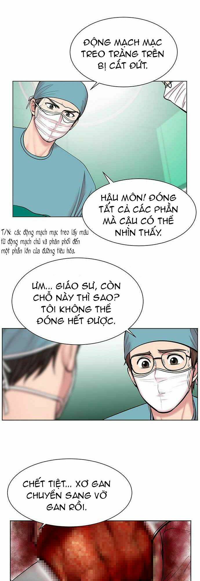 trung tâm chấn thương nặng : giờ vàng chapter 8 42