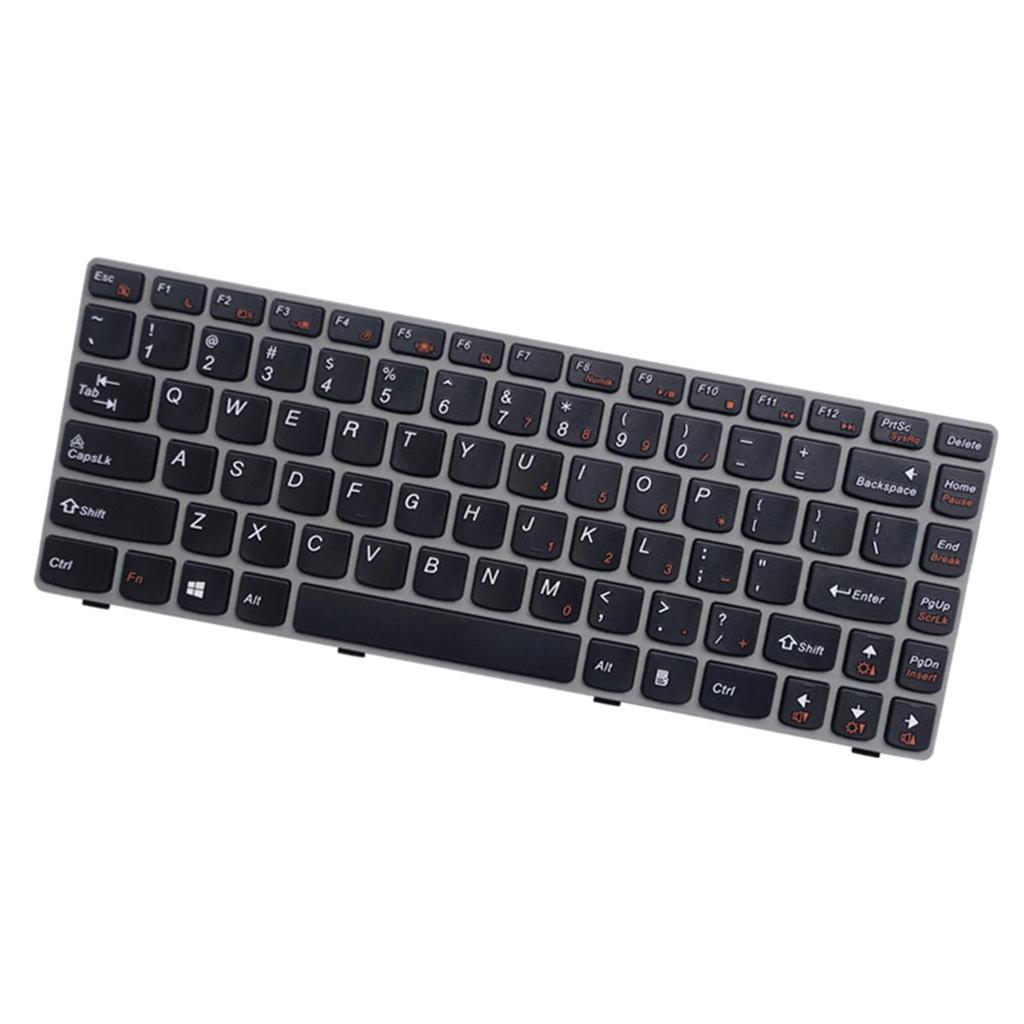 Plastic Laptop Keyboard English Layout Replacement Part for  Z460A