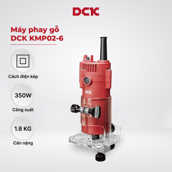 Máy phay gỗ DCK KMP02-6 | Hàng chính hãng