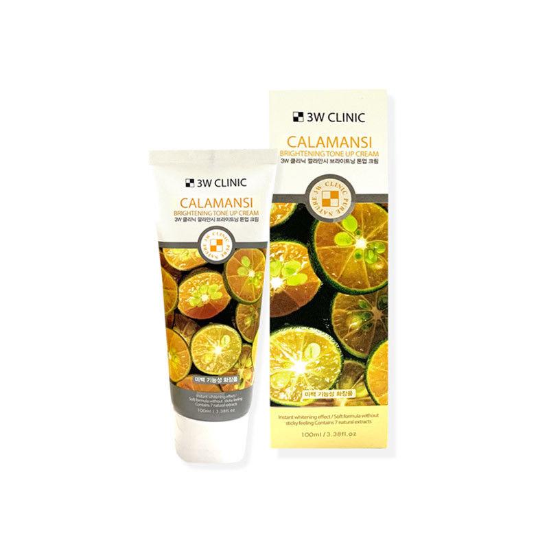 Kem nền dưỡng trắng da tinh chất trái quất ngọt 3W CLINIC CALAMANSI BRIGHTENING TONE UP CREAM