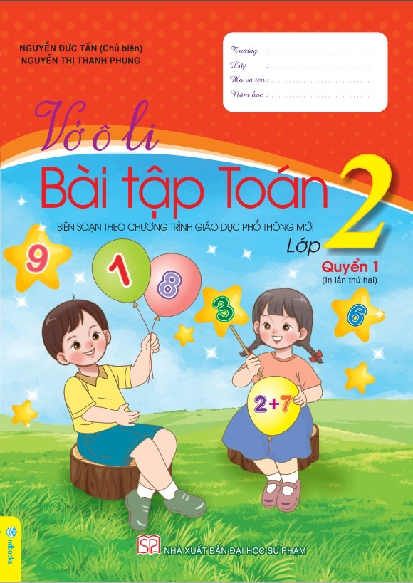 Sách - Combo 2 cuốn Vở Ô Li Bài Tập Toán 2 - ndbooks