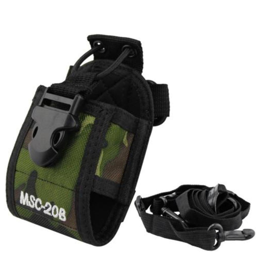 Green MSC-20B 3 In 1 Multi-Function Radio Pouch Bag Holder