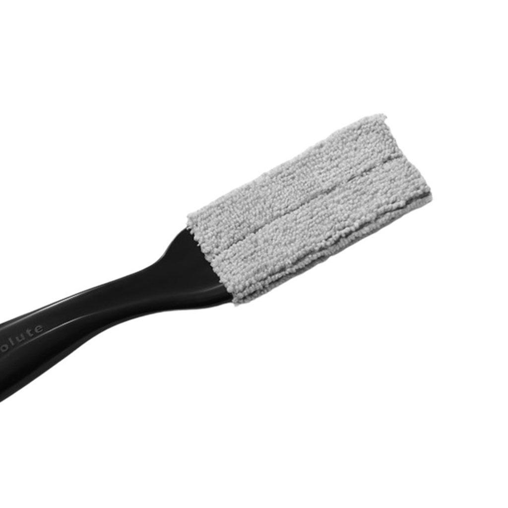 Double Ended Cleaner Car Duster Cleaning Brush for Window Blinds Black