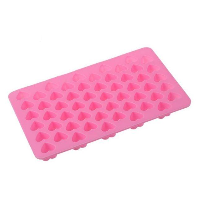 Khuôn silicone tạo hình trái tim mini.