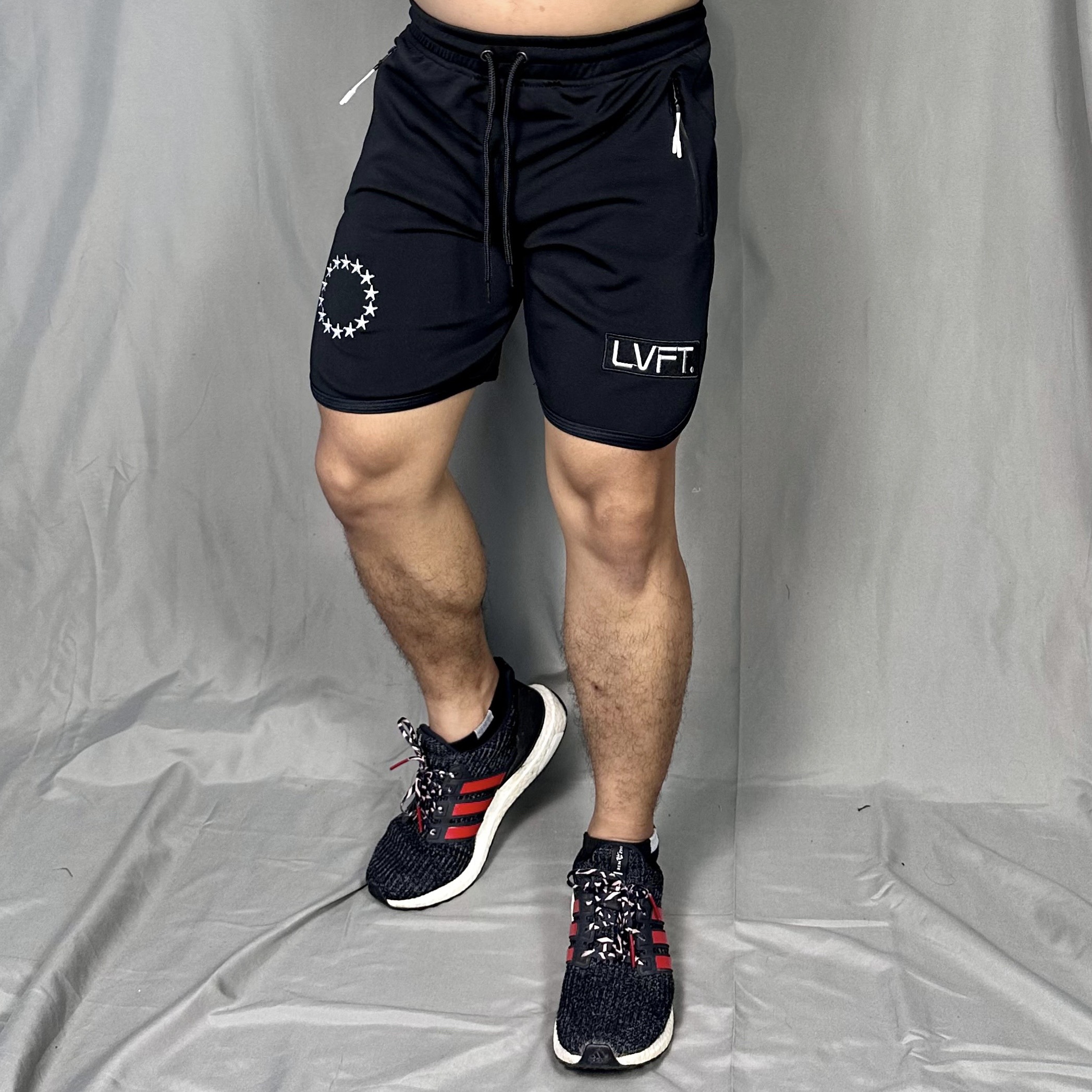 Quần short thể thao nam DOGYMSHOP chất thun poly thoáng mát thoải mái QLQL4
