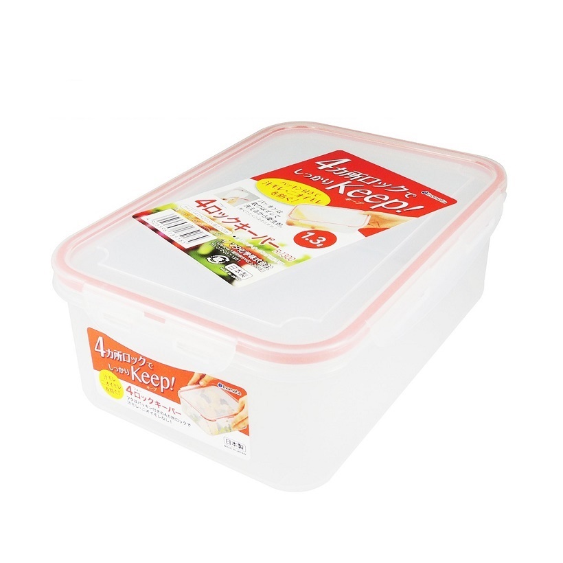 Bộ 03 hộp đựng thực phẩm đa năng tiện dụng - Hàng nội địa Nhật Bản.