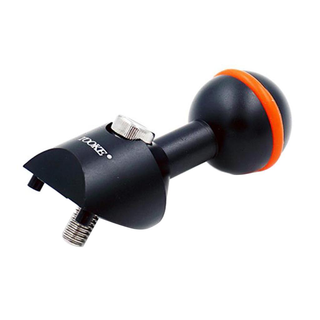 Underwater Photography Strobe Ball Joint Adapter Z330 Z240 Strobe, Scuba Diving Light Adapter Base