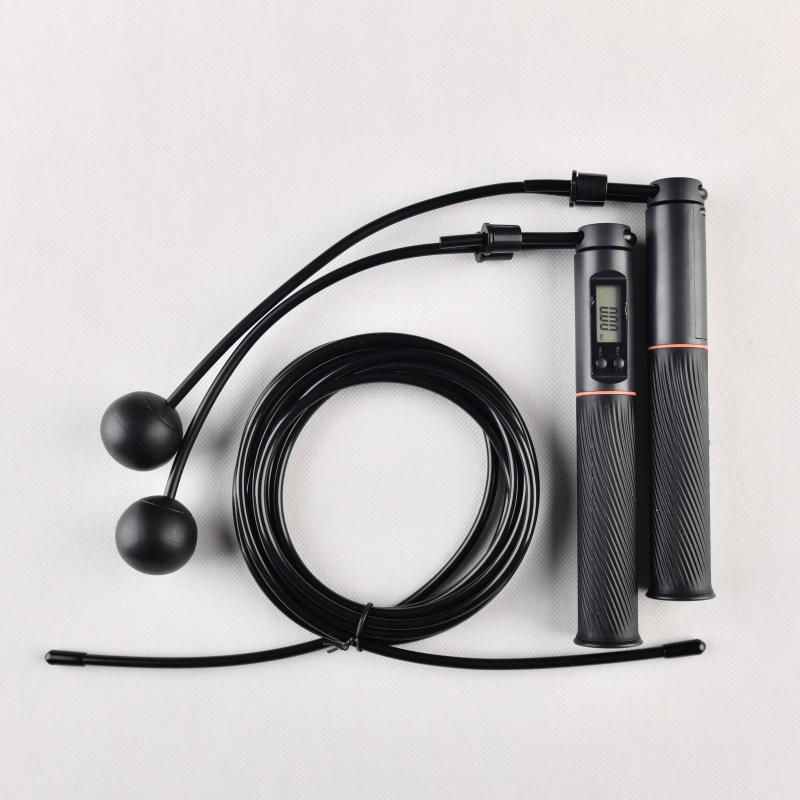Tập Luyện DUAL Sử Dụng Ngoài Trời + Trong Nhà Không Dây Không Dây Dây Nhảy Dây Nhảy Với Bộ Đếm Kỹ Thuật Số Giữ Dáng Crossfit Trọng Số Hạng Nặng