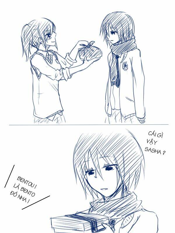 đại chiến titan - doujinshi về các cô gái chapter 59 3
