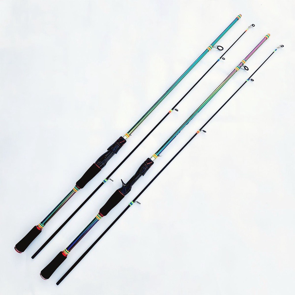 Bộ Cần Câu Lure Máy Ngang Titan Tặng Phụ Kiện