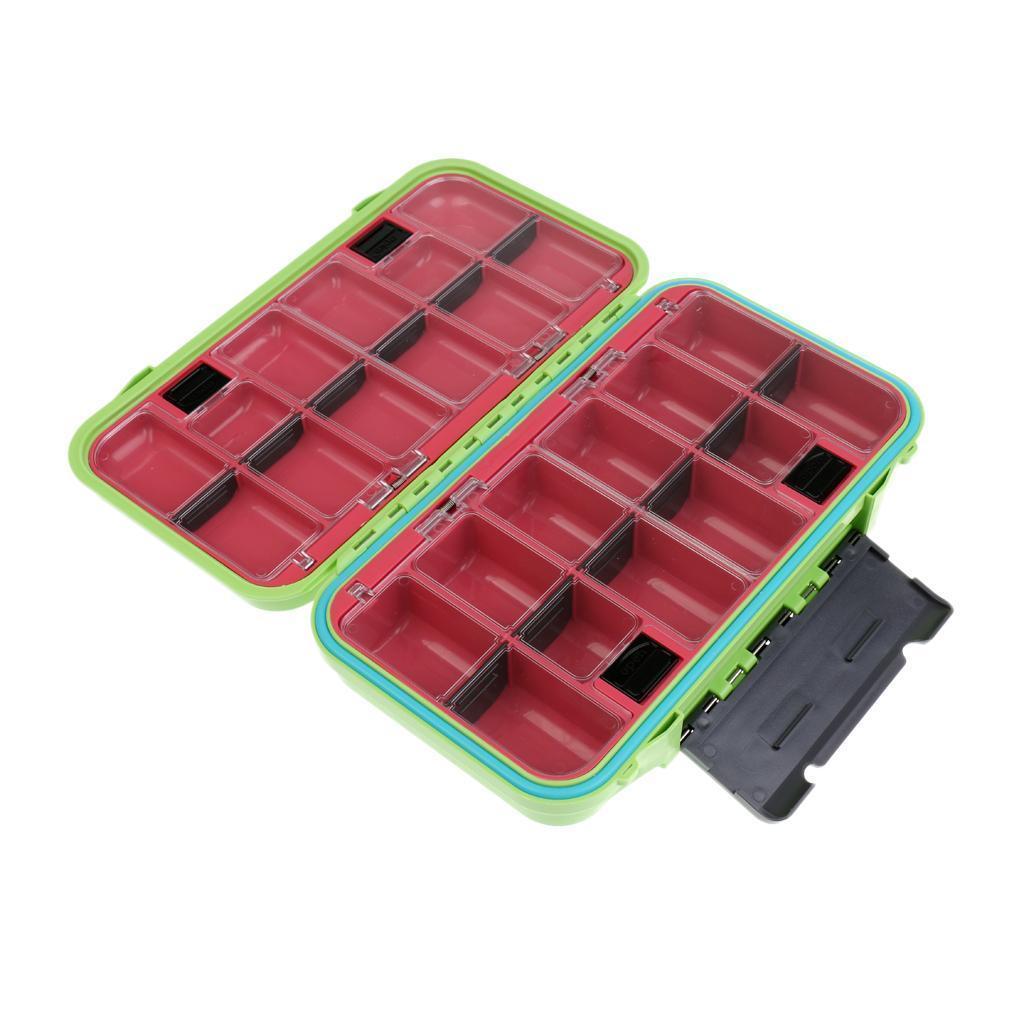 Waterproof Fishing Tackle Box Fly Fishing Box Lure Bait Hook Storage Case