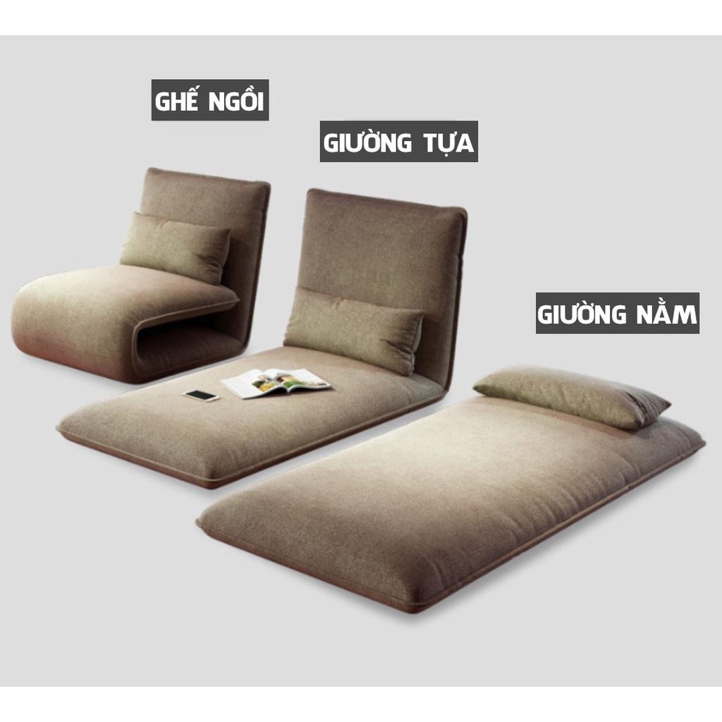 Sofa đệm lười 3 chế độ: Ngả lưng, Ghế sofa, Giường. Chính hãng Winci. WC-G1, Hàng chính hãng