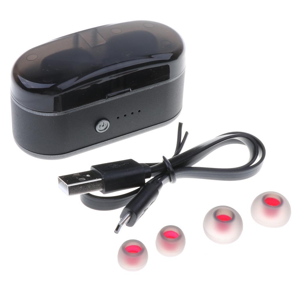 Mini Binaural Touch In-Ear Wireless Headset Waterproof Sports Earphone 20mm