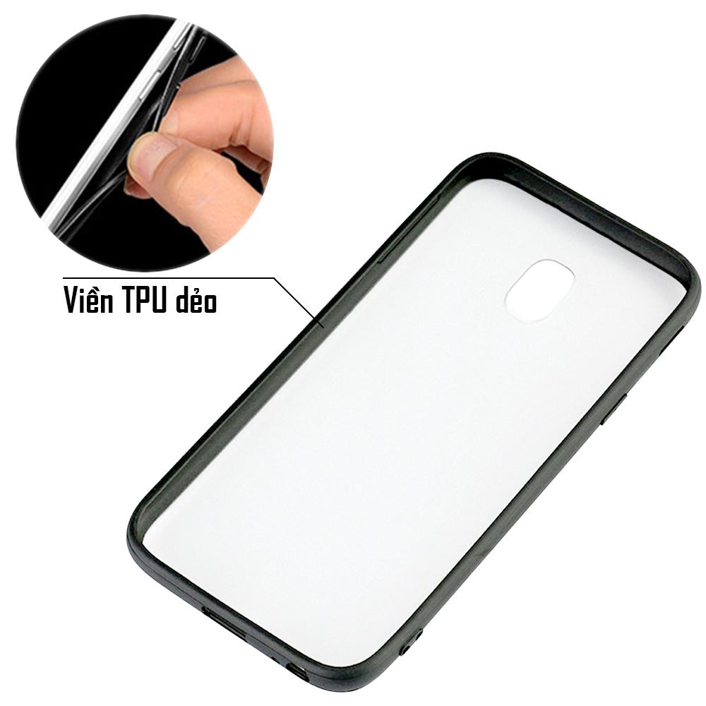 Ốp lưng Iphone 7 Plus / 8 Plus - Bề mặt nhám chống vân tay, lưng cứng, viền TPU dẻo - 02006 - Hàng Chính Hãng