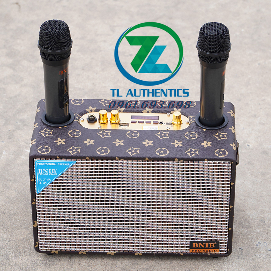 Loa xách tay giá rẻ Karaoke Bluetooth BNIB BN-6 hàng chính hãng nhập khẩu 2024 bảo hành 6 tháng