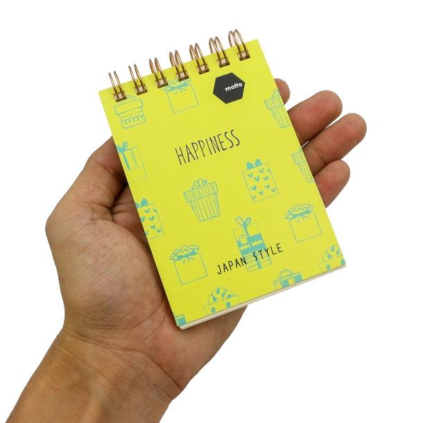 Sổ Lò Xo Twin Memopad Motto A7 120 Trang CYTMA7-HP