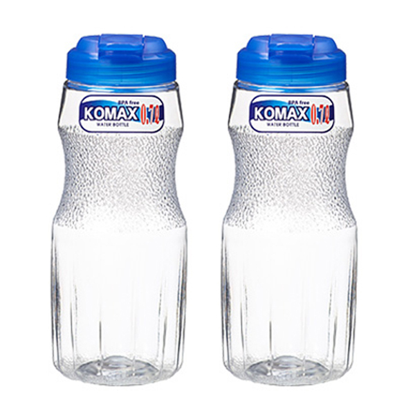 Set 2 Bình Đựng Nước Komax Cao Cấp Hàn Quốc (700ml)