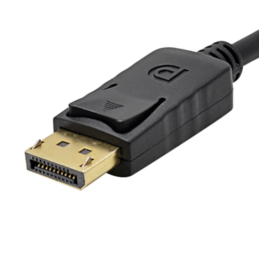 Bộ chuyển đổi cáp Cổng hiển thị nam 1.8M chuyển đổi video 1080P cho máy chiếu DTV TV Đầu phát