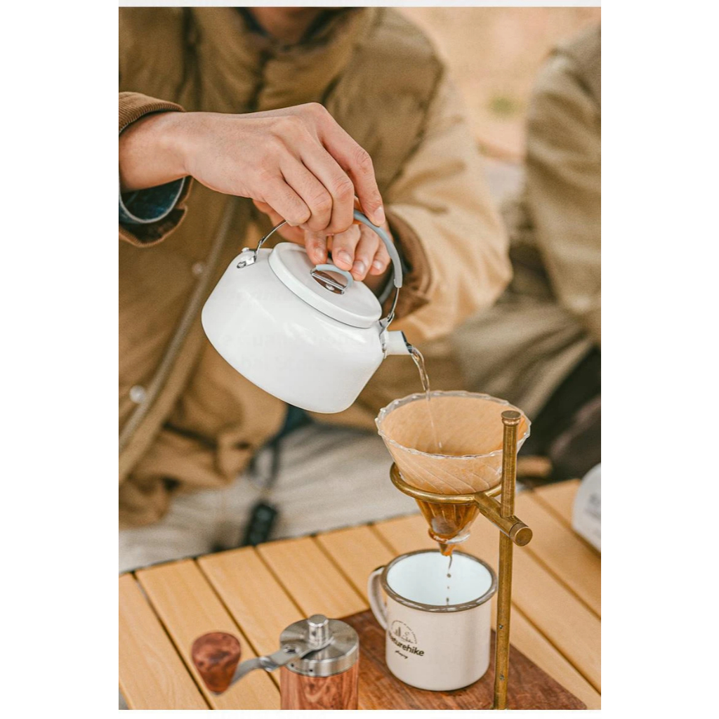 Bộ Nồi Chảo Dã Ngoại Naturehike CNK2450CF013 Tráng Men Cao Cấp (Có Bán Tách Bộ)
