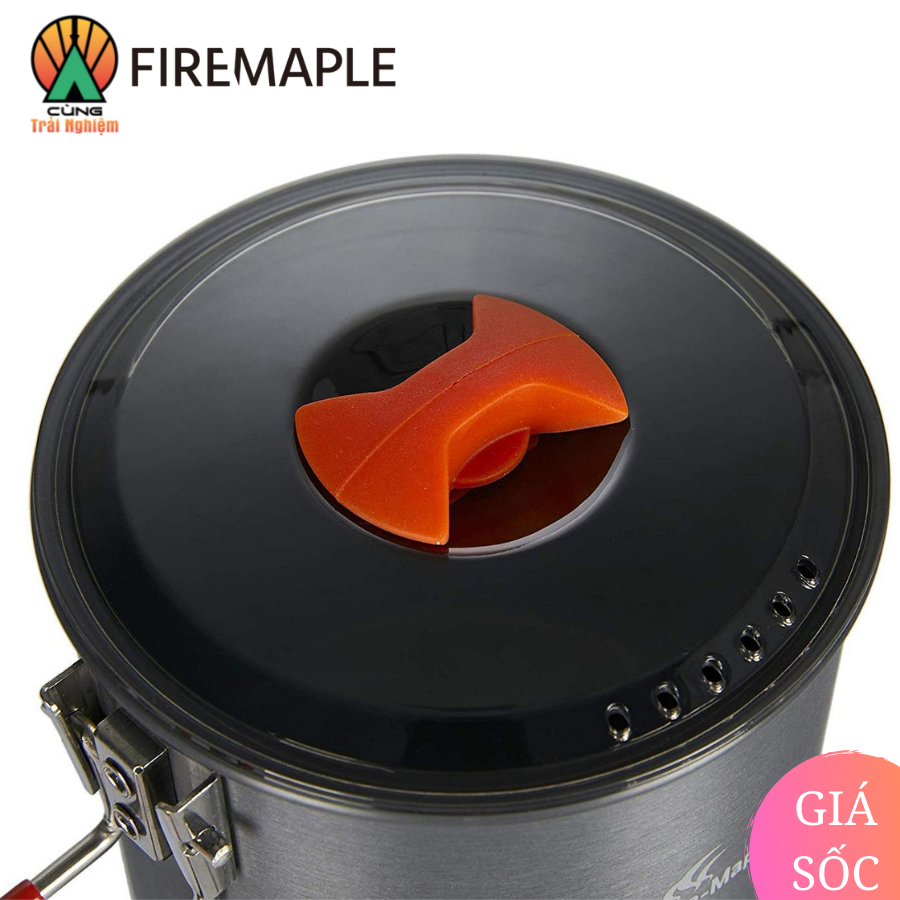 Bộ Nồi Đa Năng Dã Ngoại Chuyên Dụng Fire Maple FMS-STEAM Cho Hoạt Động Nấu Ăn Ngoài Trời ISLAND STEAM KIT