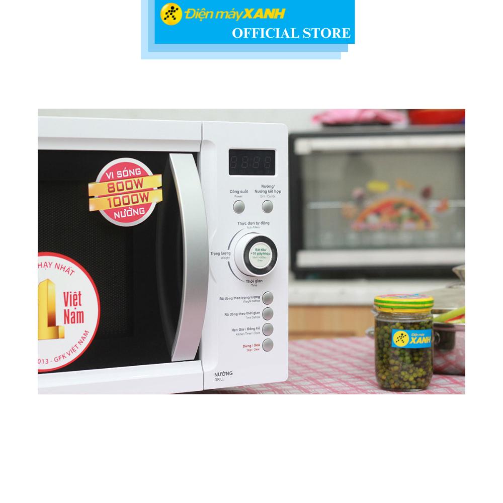 Lò vi sóng có nướng Sharp R-G371VN-W 23 lít - Hàng Chính Hãng