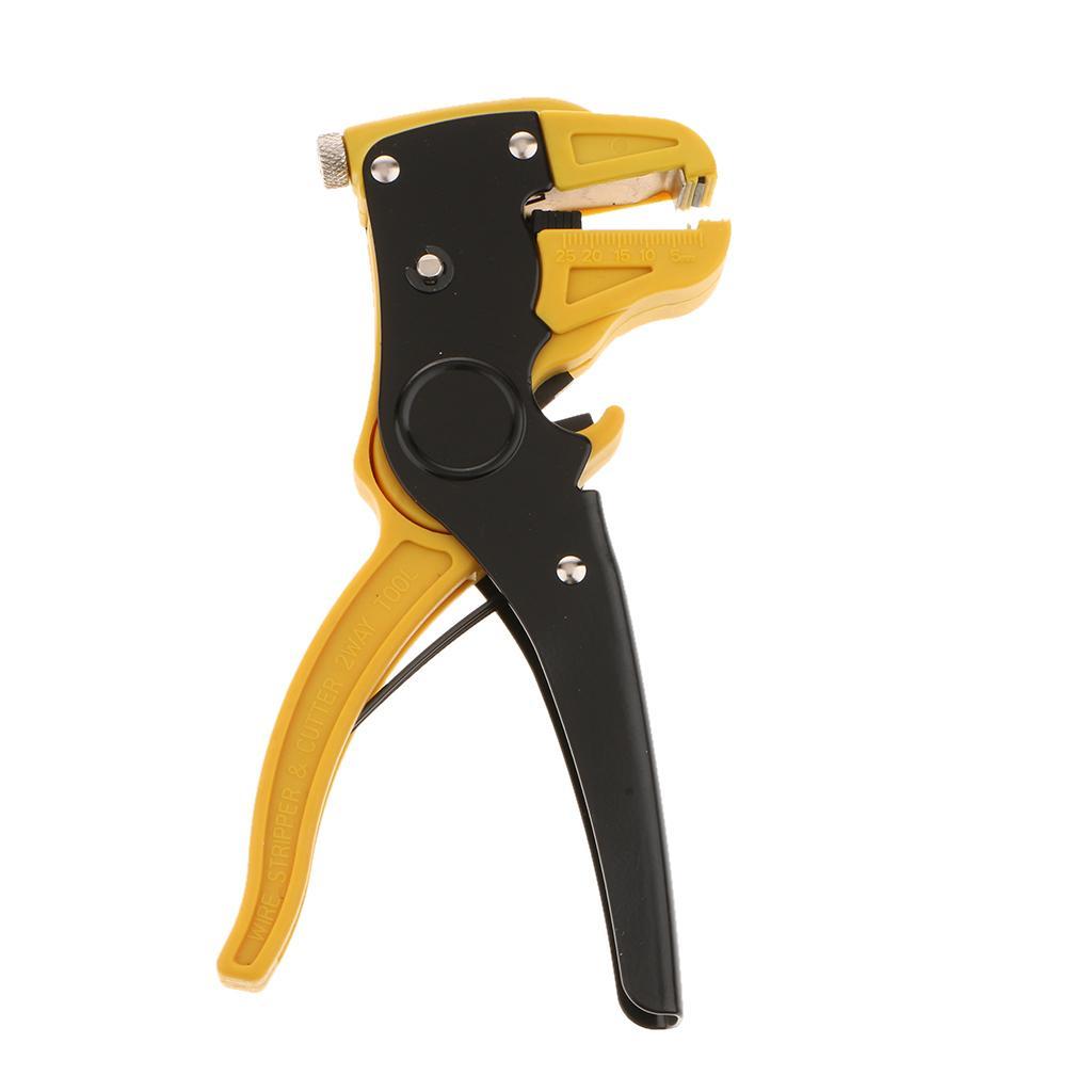 New Wire Cutters Stripper Adjustable Internet Cable Cutting Pliers Easy Use