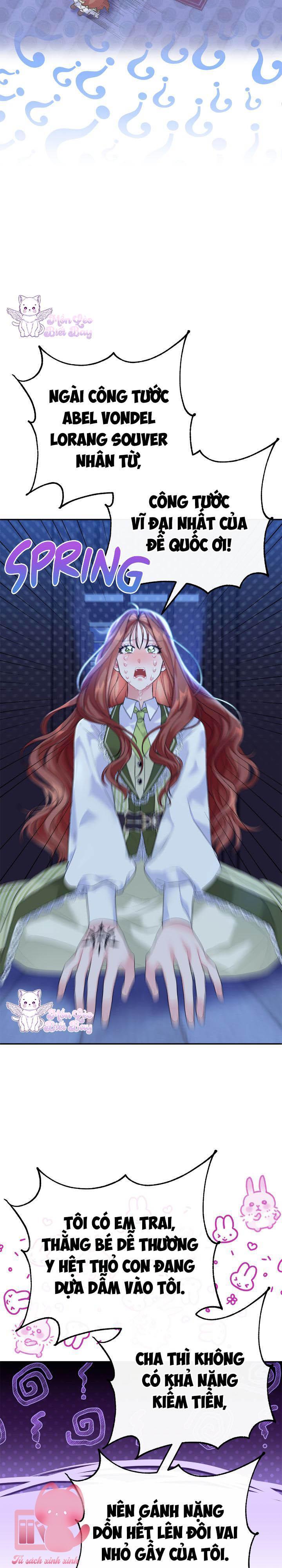 hầu nữ bị nguyền rủa trong lâu đài của công tước chapter 2 18