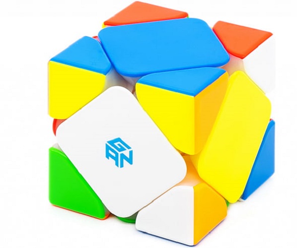 Rubik Gan Skewb M Stickerless có nam châm - Rubik biến thể GAN