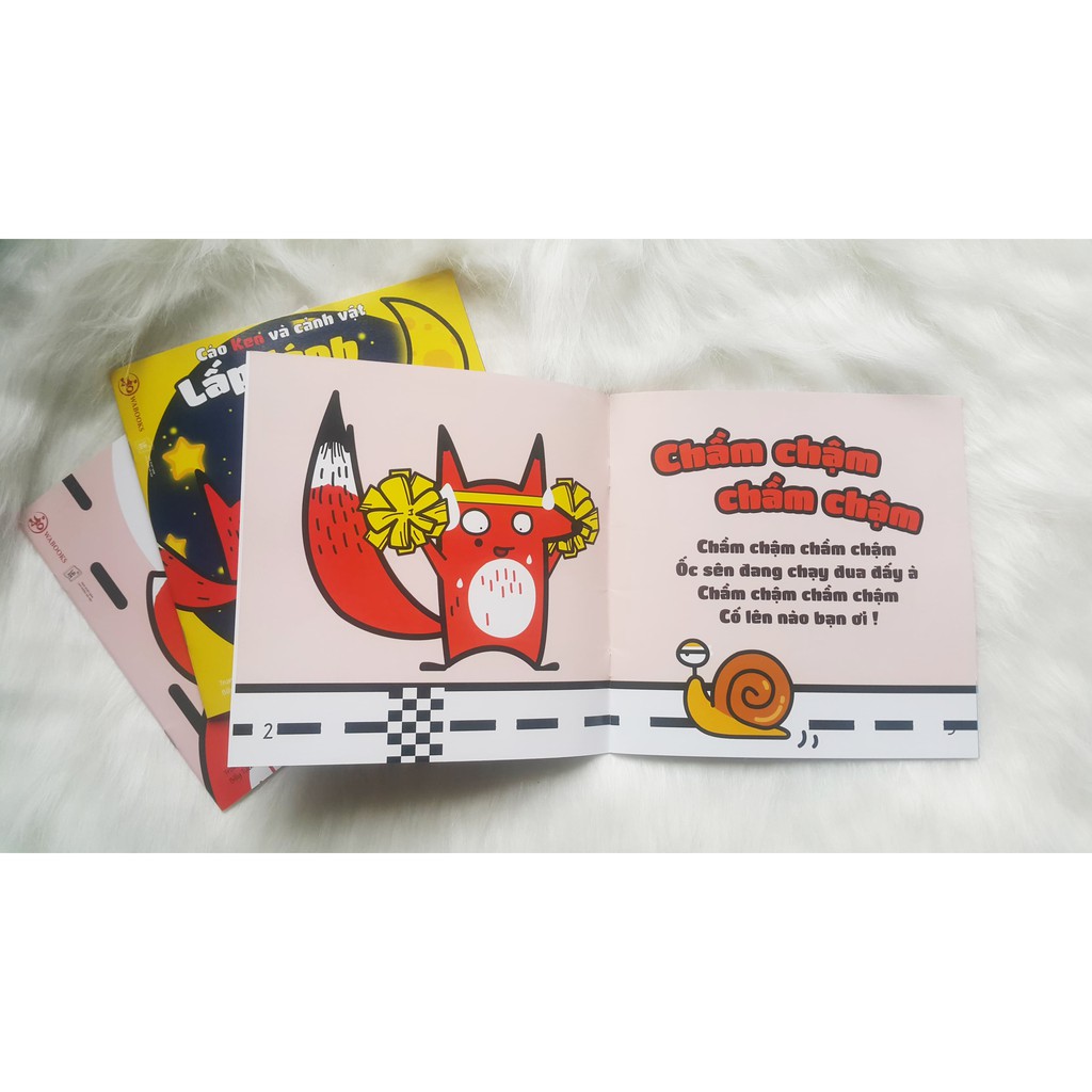 Combo : Sách Ehon - Âm Thanh Cùng Cáo Ken Dành Cho Trẻ Từ 0 - 6 Tuổi