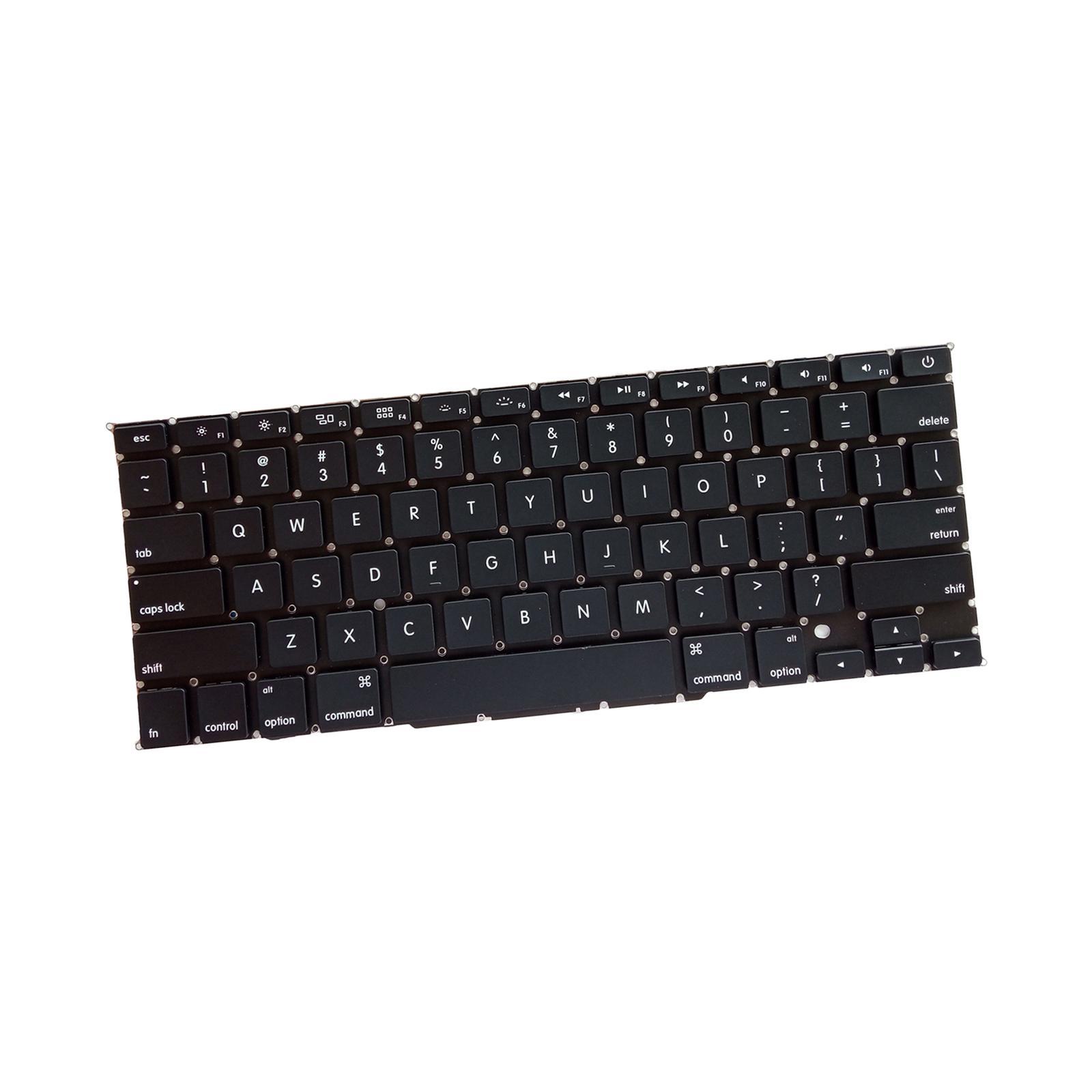 Laptop Replacement Keyboard US Layout Black English for A1398 ME665 ME663