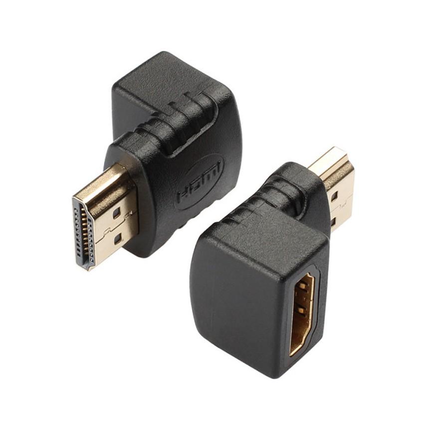 Đầu nối HDMI đổi góc 90 (chữ L)  đầu dương đầu âm