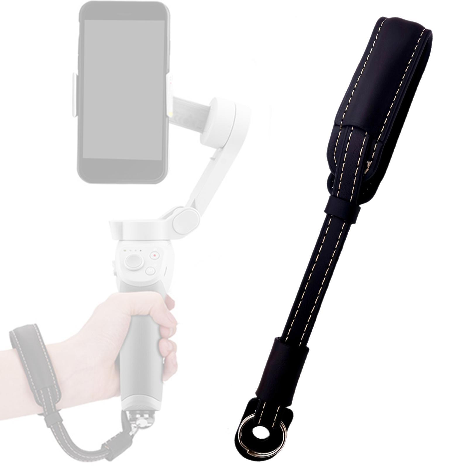 Camera Wrist Strap Soft PU Leather Camera Hand Strap for DSLR Photographers