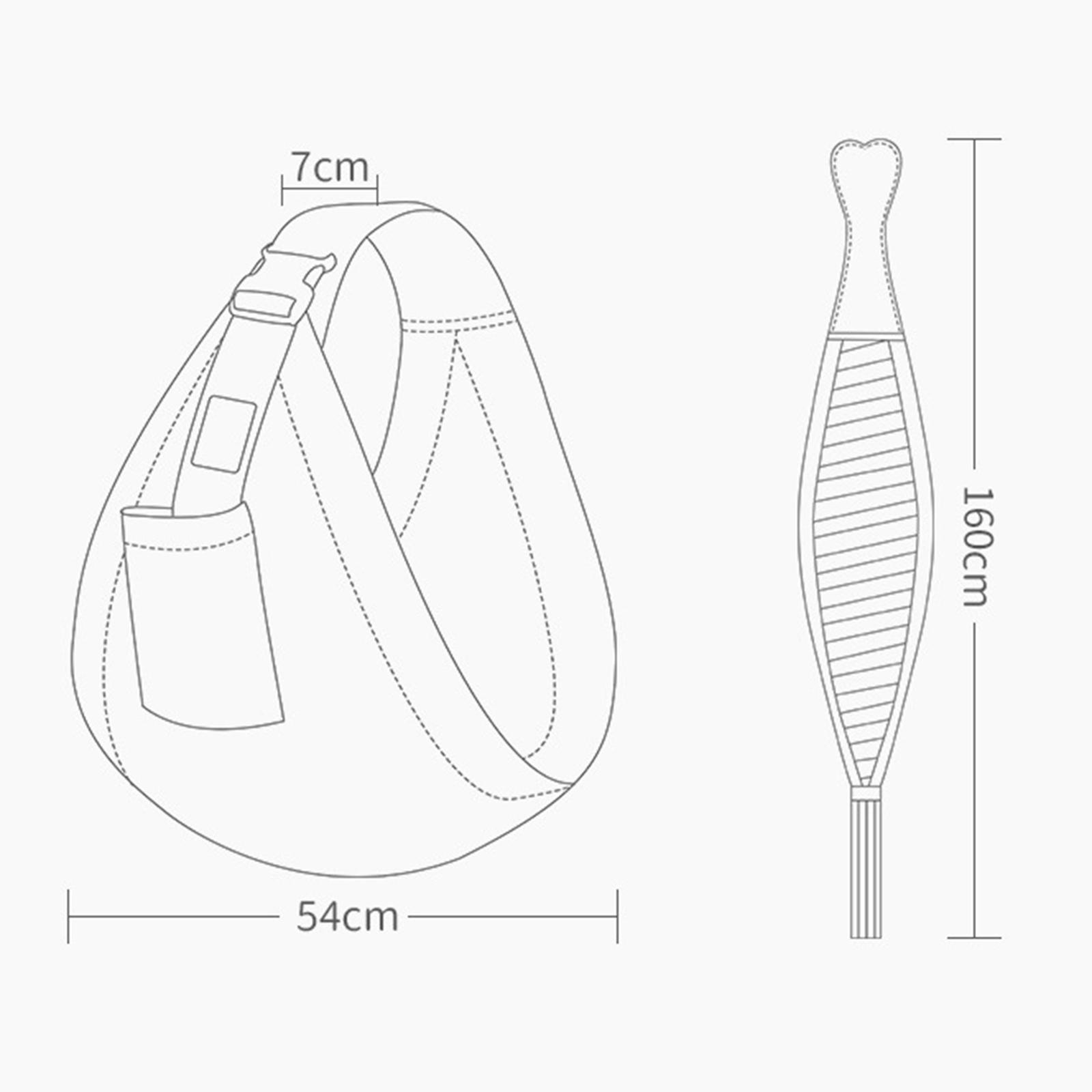 2pcs Baby Carrier Sling Dual Use Baby Holder Straps for Newborn Baby