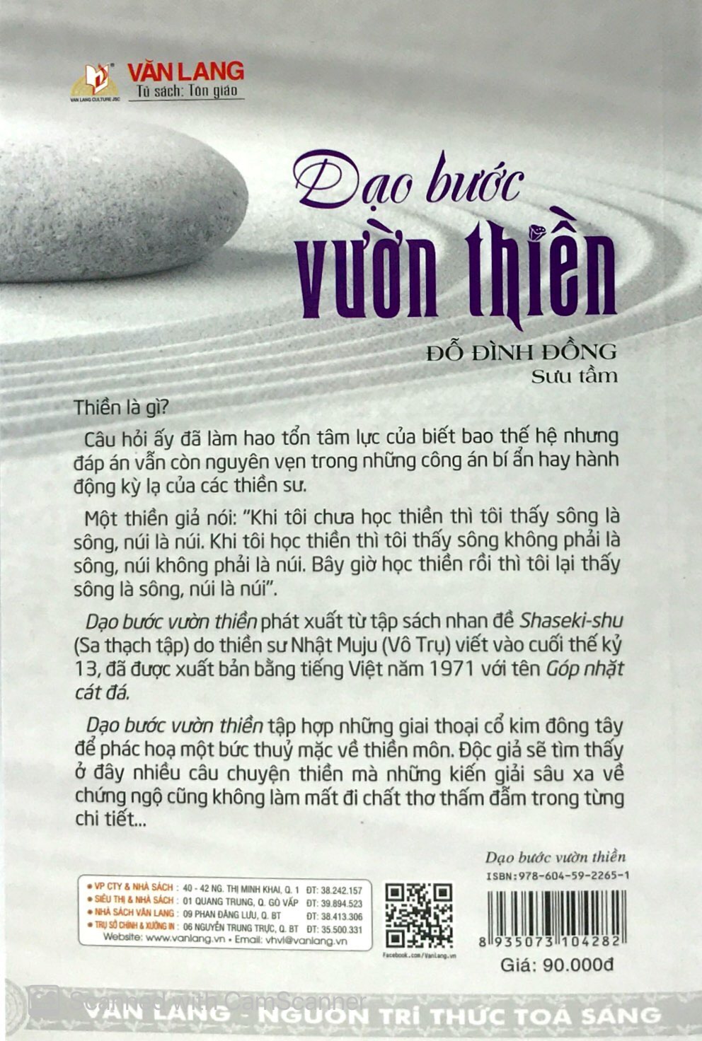 Dạo Bước Vườn Thiền - 33 Câu Chuyện Thiền  - Vanlangbooks