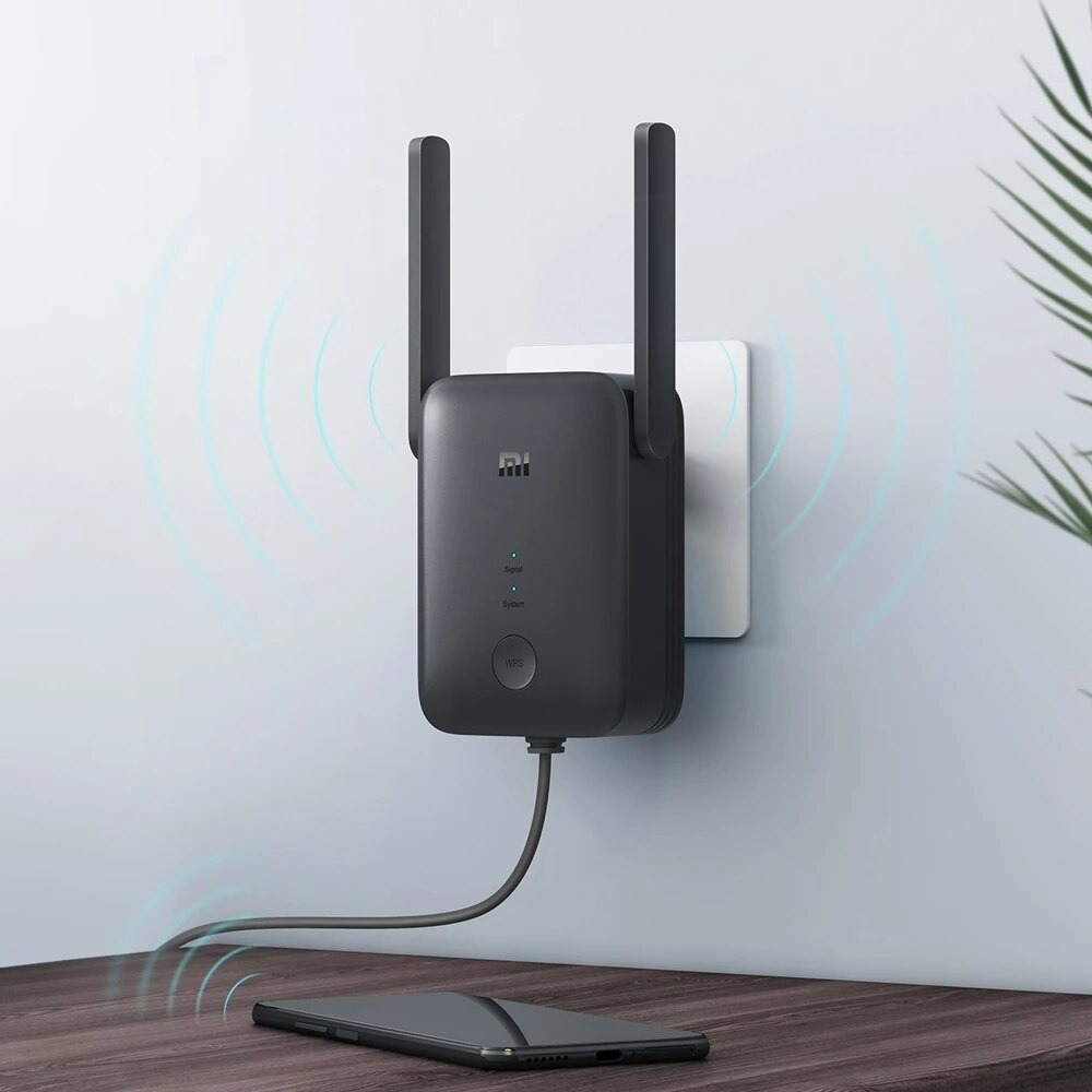 Kích sóng wifi Xiaomi AC1200 RA75 Mi Wifi Range Extender - Hàng chính hãng