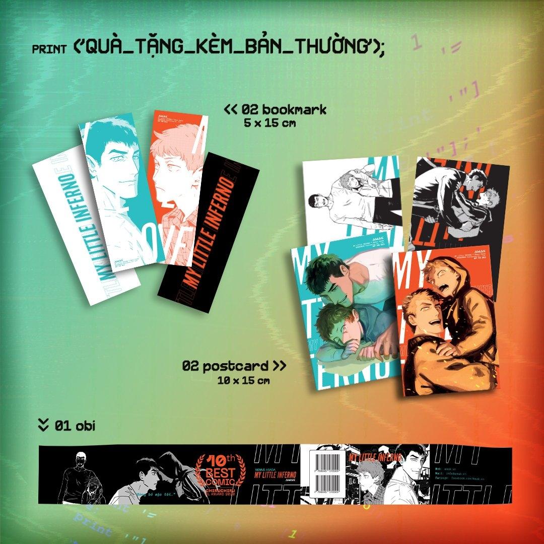 My Little Inferno  - Tặng Kèm 02 Bìa Sách Đặc Biệt + 02 Bookmark + 02 Postcard + Đai Sách