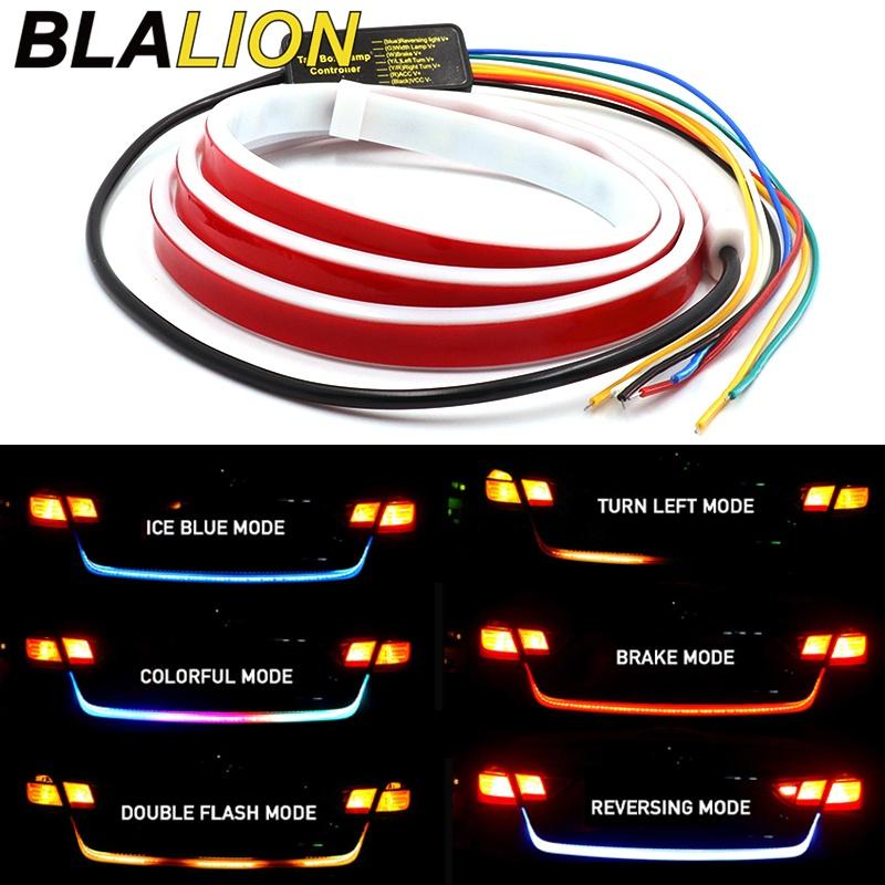 Đèn hậu LED Dải ánh sáng RGB Streamer Đèn tín hiệu quay vòng trên ô tô Dải đèn chạy dòng chảy 150cm