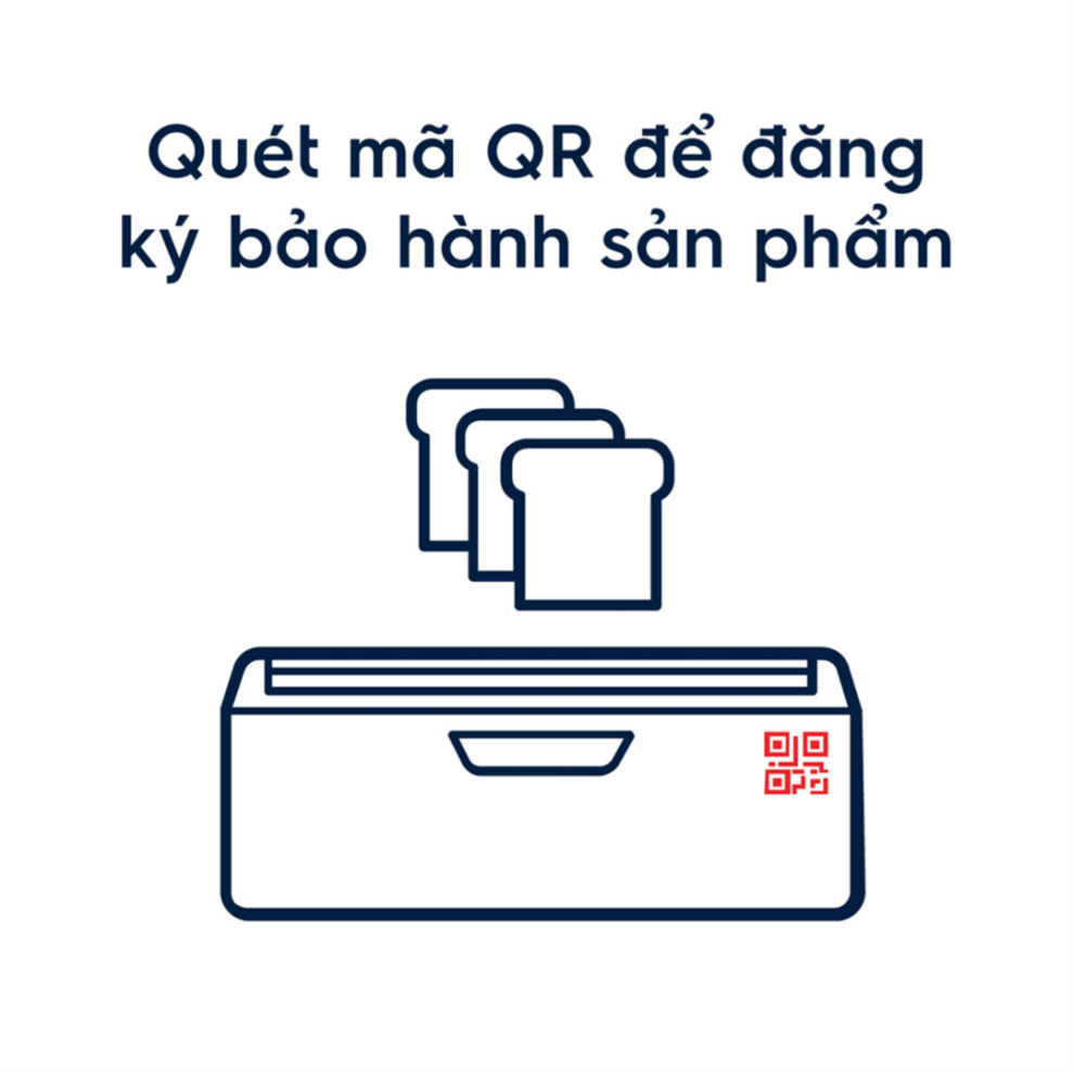 Máy nướng bánh mì Electrolux ETS3505 - rã đông và hâm nóng, tích hợp khay nướng bánh mì ổ