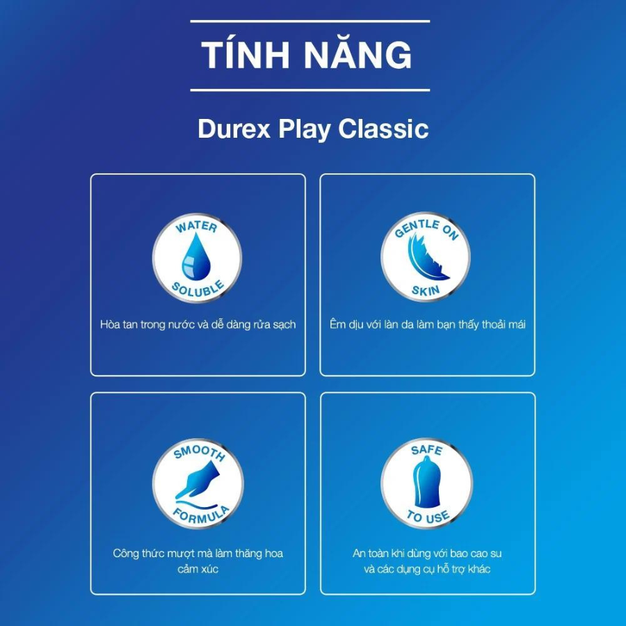 Gel bôi trơn Durex Play Classic 50ml