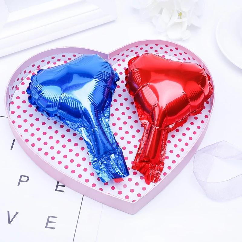 Bong Bóng Nhôm Hình Trái Tim 5 Inch Trang Trí Tiệc Cưới