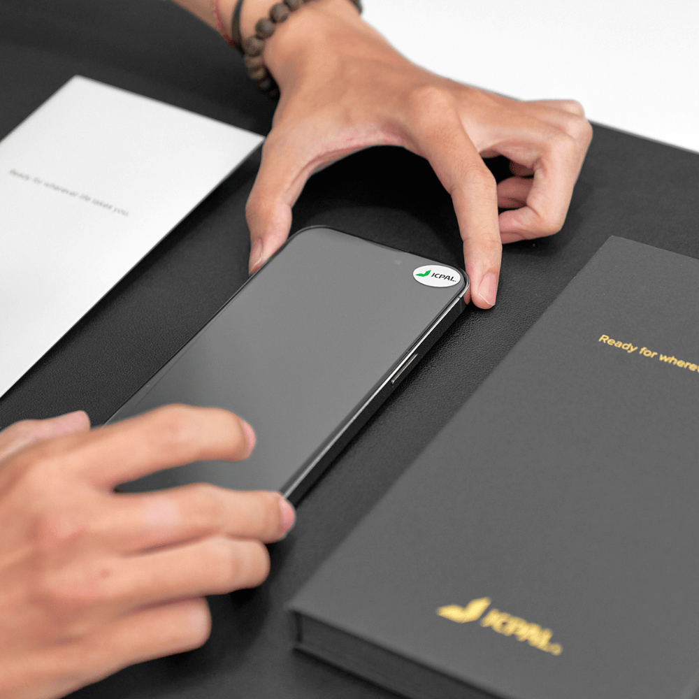 Kính Cường Lực Chống Nhìn Trộm JCPAL Preserve Privacy Cho Iphone 15/14/13 Pro/Pro Max Chống Trầy Xước, Chống Vân Tay - Hàng Chính Hãng