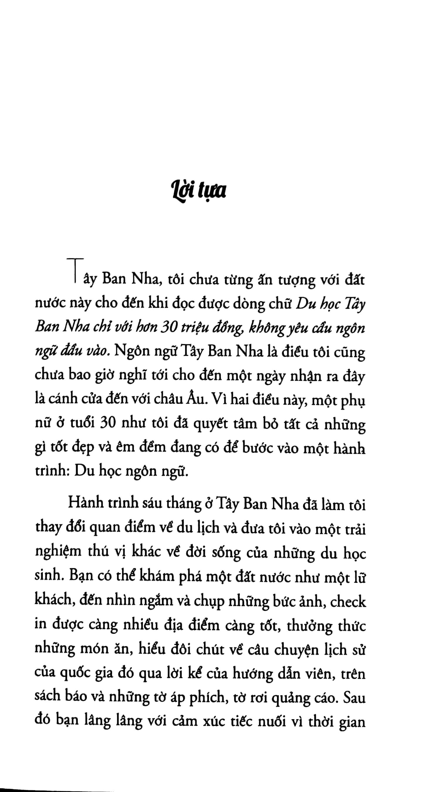 Sách Tây Ban Nha – Hành Trình Không Ngôn Ngữ