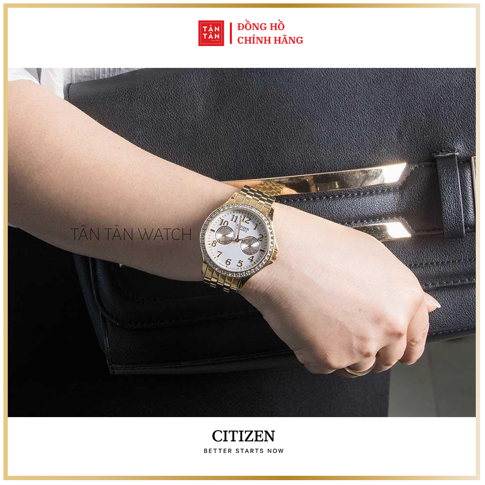 Đồng hồ Nữ Citizen Quartz ED8112-52A 38mm