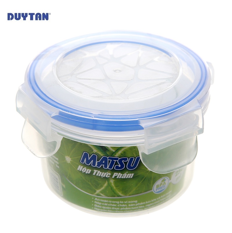 Hộp đựng thực phẩm tròn nhựa Duy Tân Matsu 250ml - 03383 - Hàng chính hãng