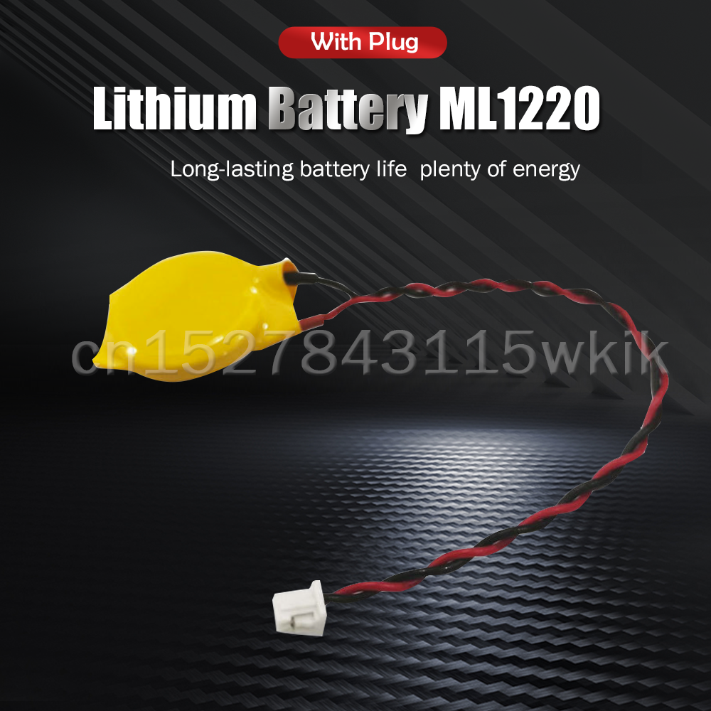 1-4 Cái/lốc ML1220 ML 1220 CMOS RTC 3V Pin Sạc Li-ion Cho Bo Mạch Chủ Máy Tính Pin Dự Phòng Thay Thế VL1220 VL 1220